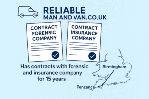 Contracts with forensic and insurance company